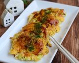 塩もみキャベツで時短お好み焼き作り方3写真