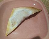 焼売の皮でカリカリピザ風♪作り方3写真