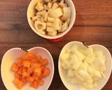 根菜とお豆のトマトスープ作り方2写真