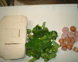 豆腐とブロッコリーのシンプル炒め作り方1写真