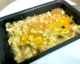 そぼろの卵とじ丼作り方2写真