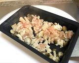 そぼろの卵とじ丼作り方1写真