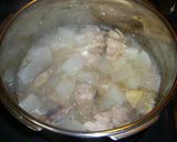 大根と骨付き鶏肉の煮物作り方6写真