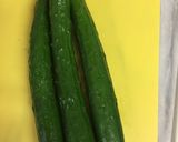 カチ割りきゅうりのオリーブオイル和え作り方1写真