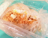 サッポロ一番しょうゆdeとろみ海鮮焼き麺作り方3写真