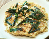 サッポロ一番しょうゆdeとろみ海鮮焼き麺作り方6写真