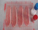 豚肉のワカメロール☆.｡.：*･゜作り方1写真