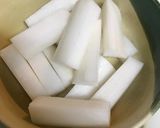 大根と人参の豚バラ巻き照り煮作り方1写真