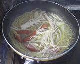 フライパンだけ♪大葉にんにく醤油でパスタ作り方3写真