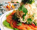 ブライン液でしっとり鶏胸肉で棒々鶏サラダ作り方14写真