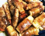 大根と人参の豚バラ巻き照り煮作り方5写真