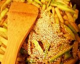 はやとうりのキンピラ♪お弁当にも！作り方2写真