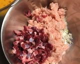 砂肝入り☆鶏つくね作り方1写真