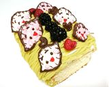 蜂蜜レモンケーキで♡さつまいもモンブラン作り方16写真