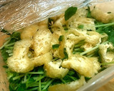 簡単！副菜◎豆苗と油揚げと梅風味のお浸し作り方3写真