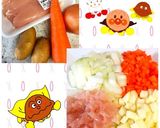 ジャムおじさんのパン工場〜カレーパンマン作り方1写真