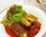 牛肉巻きチーズマンゴー作り方7写真