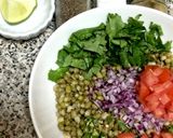 緑豆サラダmoong dal chaat作り方18写真