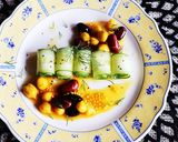 胡瓜のサラダ*豆のピクルスドレッシング作り方3写真