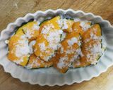 お弁当のすき間や彩りに南瓜のトースター焼作り方3写真