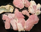 チキンハーブ焼きサラダ作り方1写真