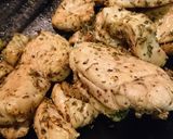 チキンハーブ焼きサラダ作り方3写真