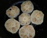 簡単！肉詰め蓮根の照り焼き作り方4写真