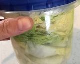 シャキシャキ白菜の、昆布茶の浅漬け！作り方8写真
