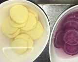渦巻きスイートポテトとさつまいもチップス作り方9写真