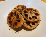 フライパンで簡単♪れんこんの揚げ焼き作り方6写真