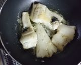 ふわふわ鱈のさっぱりガリバタぽん作り方4写真