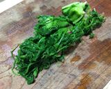 間引き菜と枝豆の白和え作り方4写真
