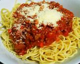 代々伝わる♪我が家のミートソースパスタ作り方9写真
