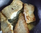 ふわふわ鱈のさっぱりガリバタぽん作り方5写真