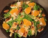 和風パワーサラダ✩もち麦とあげと水菜作り方3写真