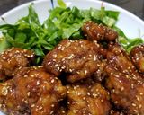 簡単ランチに！豚こま照りマヨ丼作り方6写真