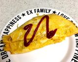 残ったハンバーグでオムもやし作り方5写真