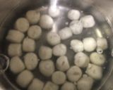 台湾スウィーツ✤杏仁から杏仁豆腐と芋圓作り方14写真
