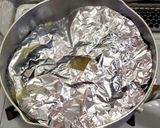 小松菜と豚ひき肉の巾着煮作り方6写真