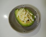 アボカドのごま味噌マヨチーズ焼き作り方3写真