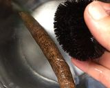 *マクロビ*ごぼうの梅含め煮作り方1写真