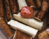 *マクロビ*ごぼうの梅含め煮作り方2写真