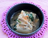 あったか旨い!簡単!豆腐のマイタケだし鍋作り方4写真