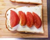 簡単☆じゅわ〜っと甘いトマトトースト作り方3写真