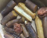 *マクロビ*ごぼうの梅含め煮作り方4写真
