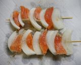 簡単！銀鮭串カツ作り方1写真
