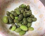 間引き菜と枝豆の白和え作り方5写真