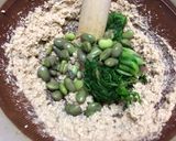 間引き菜と枝豆の白和え作り方9写真
