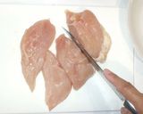 鶏むね肉バジル焼き♪簡単作り方2写真