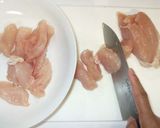 鶏むね肉バジル焼き♪簡単作り方3写真